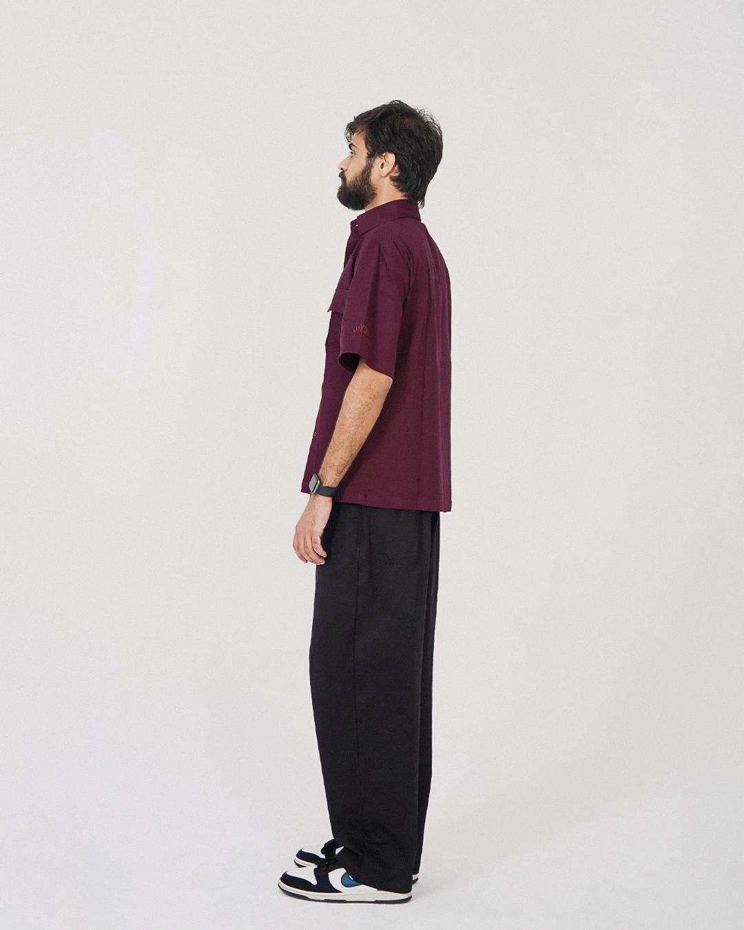 Marco Relaxed Shirt - Wine