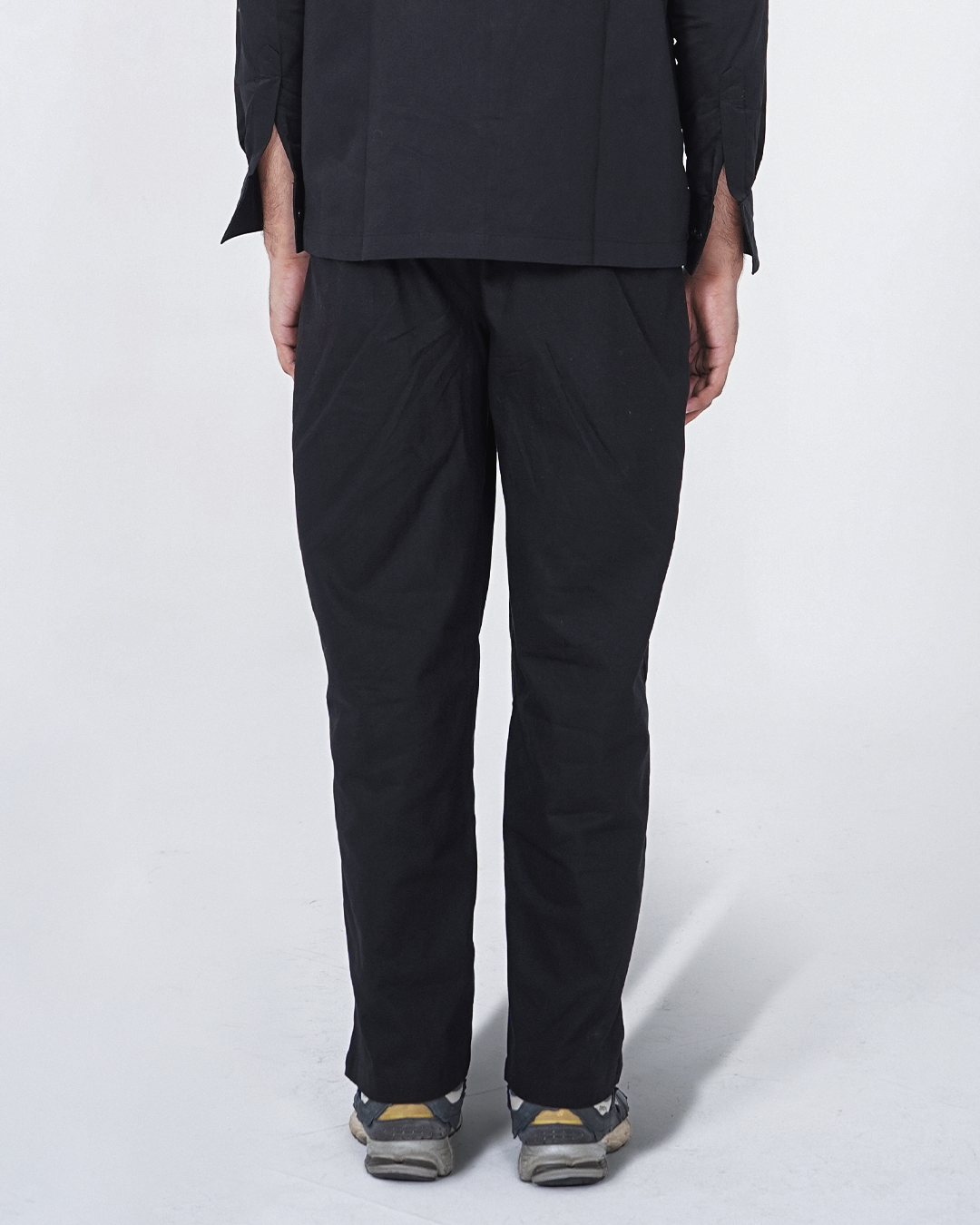 Nico Pleated Trousers - Black