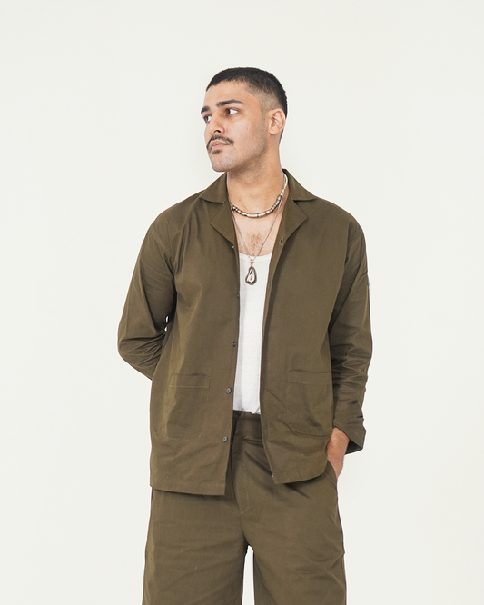 Matteo Shirt - Olive