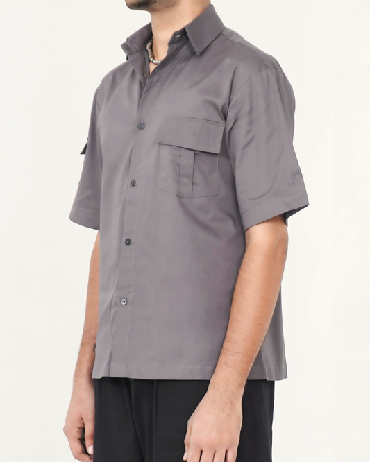 Marco Relaxed Shirt - Gray