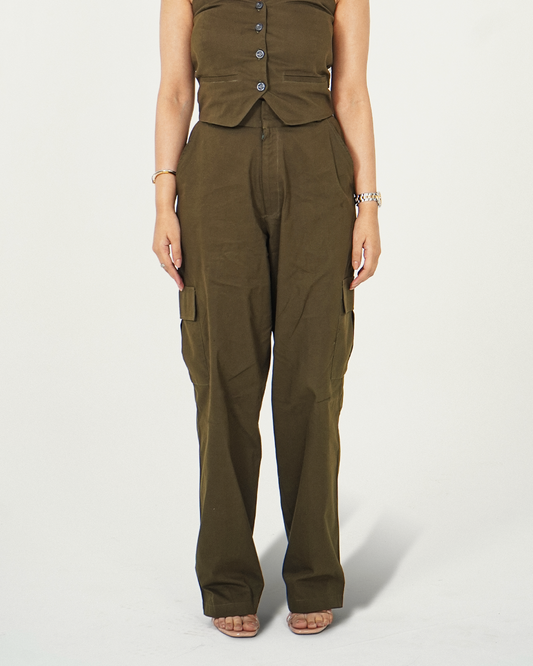 Cargo Pants - Olive