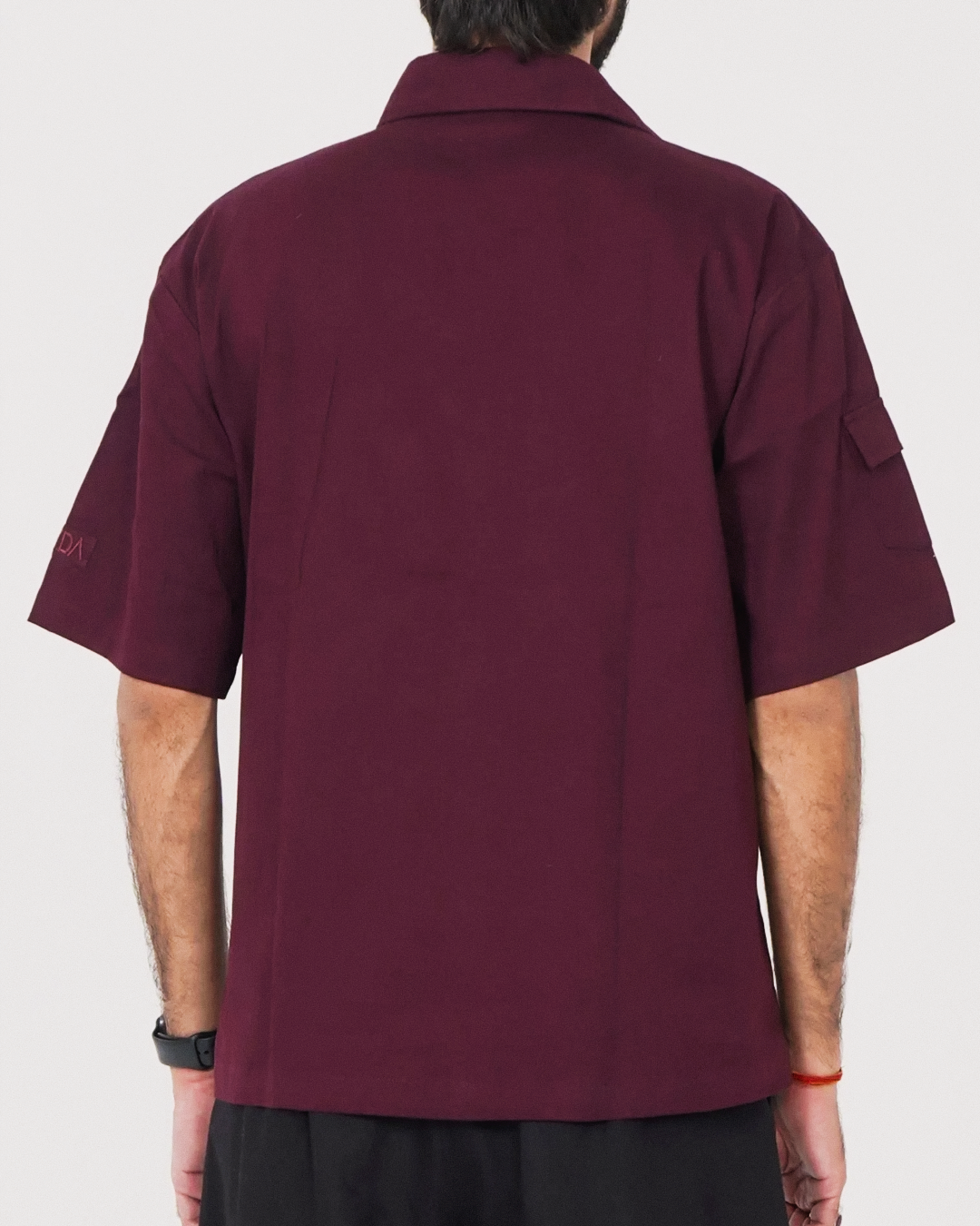 Marco Relaxed Shirt -  Wine