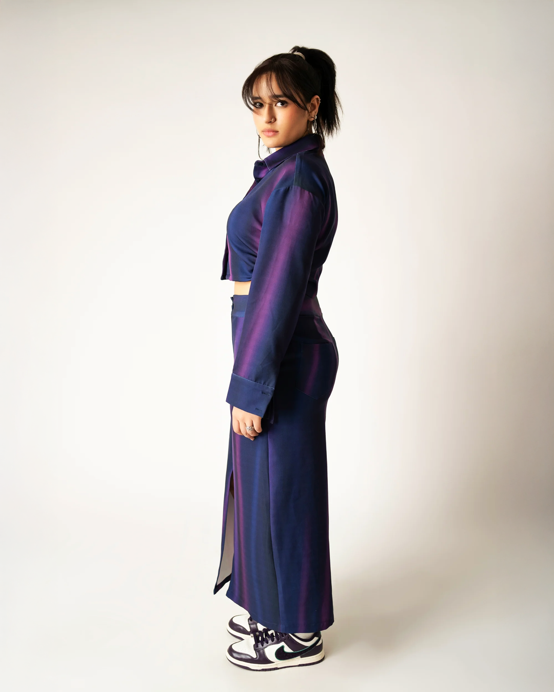 DUSK-HOUR MAXI SKIRT