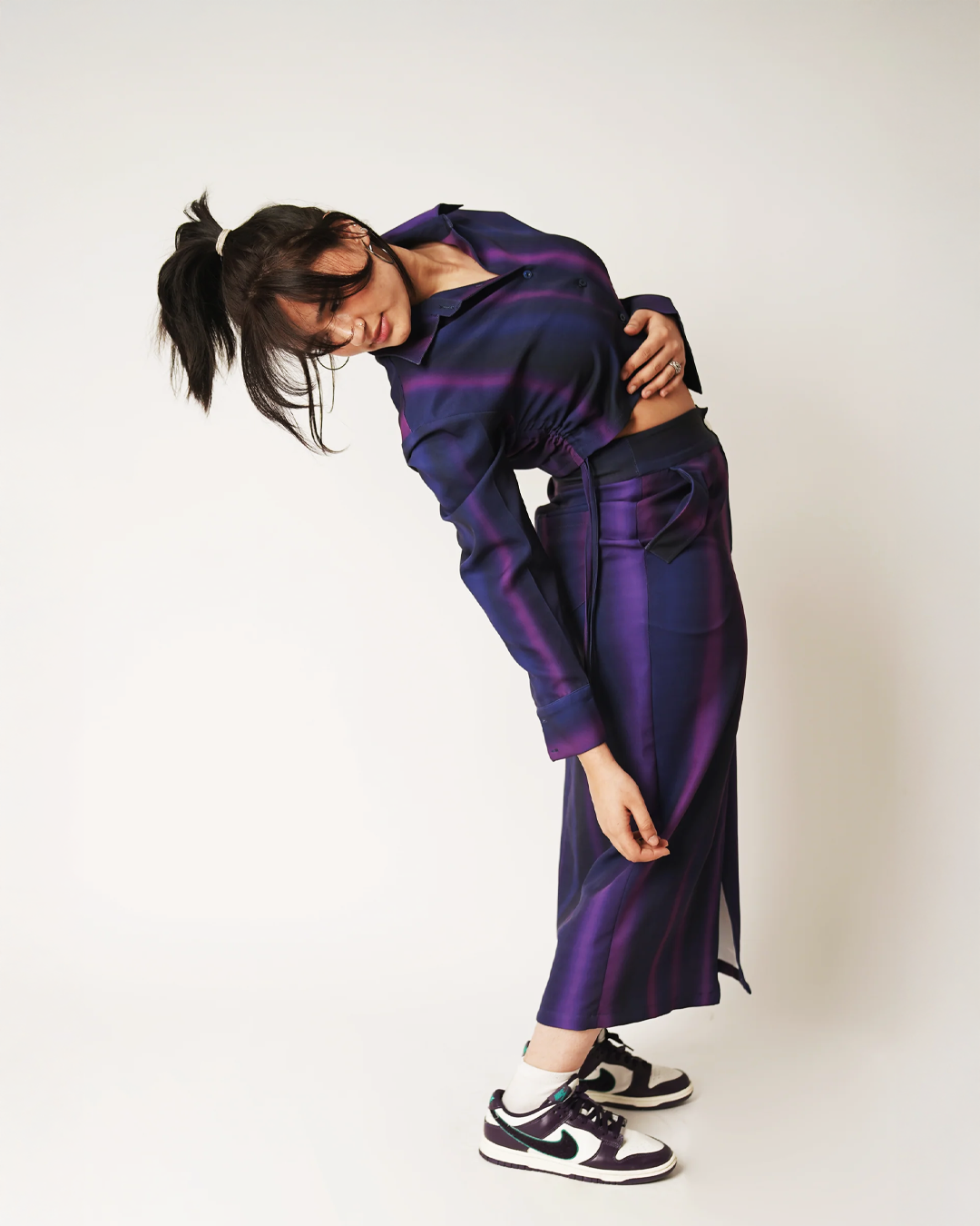 DUSK-HOUR MAXI SKIRT